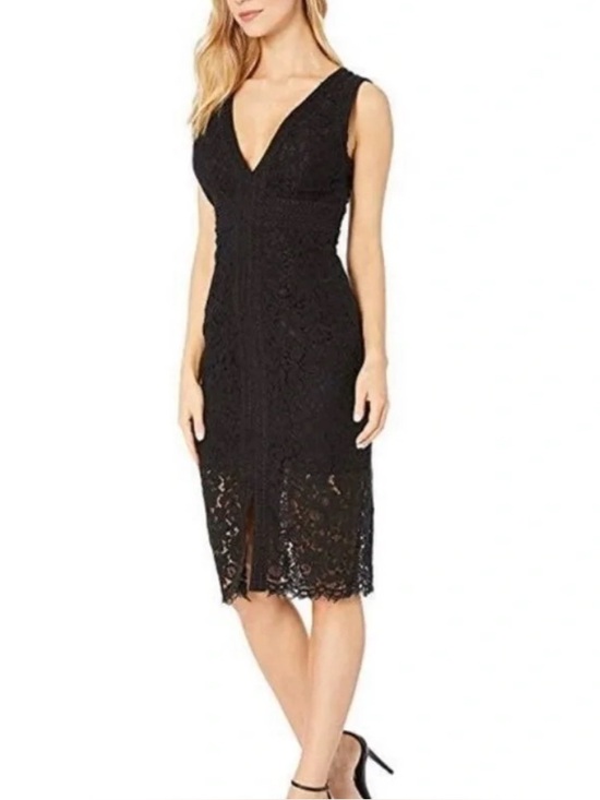 Lulus Dresses & Skirts - Lulus Elegant Black Lace Dress